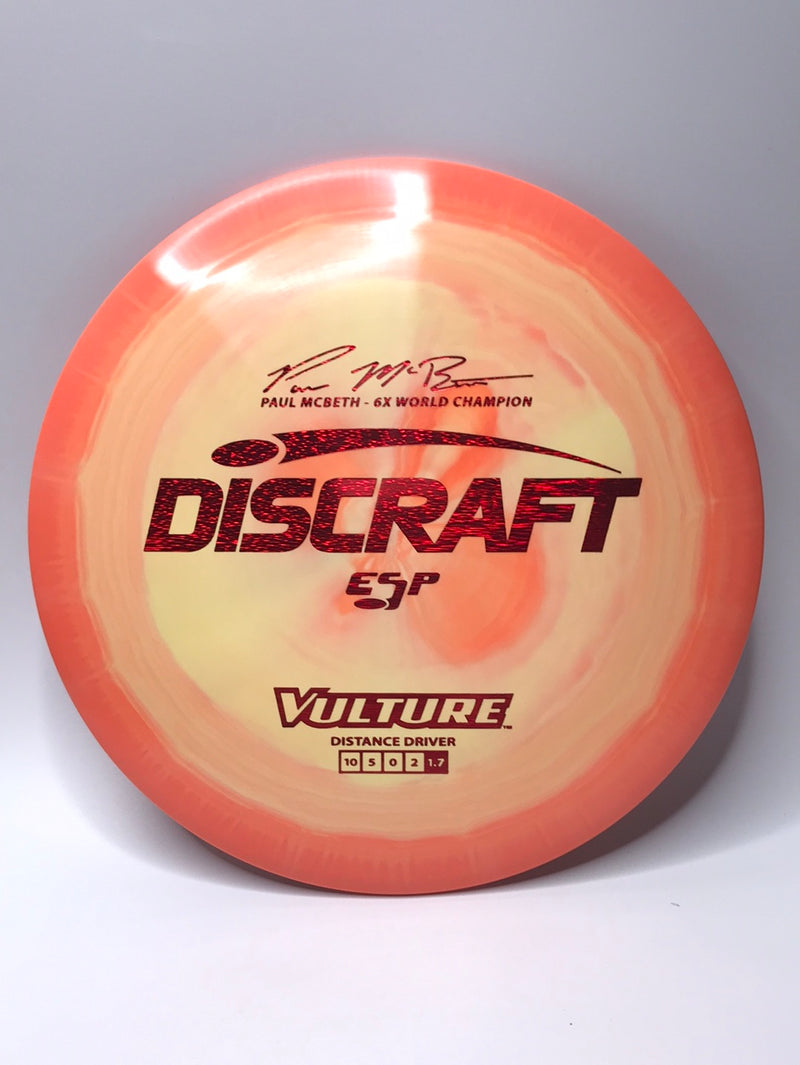 6x Paul McBeth ESP Vulture 172g