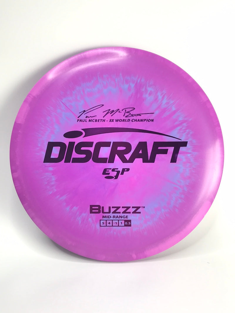 5x Paul McBeth ESP Buzzz 180g